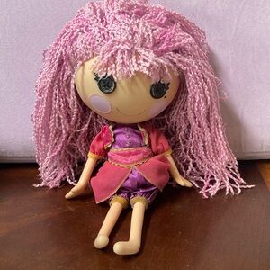 Lalaloopsy 13” full size doll yarn pink hair